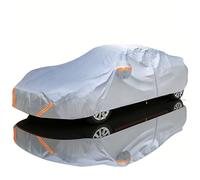 Full Car Covers For Honda Jazz(2017-2021),All-Weather Car Cover - Rain/Snow Resistant UV Protection Dustproof Scratchproof Windproof