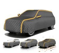 Full Car Covers for Renault Captur 2 2019-2024 Hail Protector Car Cover, Waterproof All-Weather Protection, Hailproof, Snow, rain and dustproof car Cover for Hatchback, Sedan and SUV
