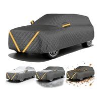 Full Car Covers for Renault Captur 2 2019-2024 Hail Protector Car Cover, Waterproof All-Weather Protection, Hailproof, Snow, rain and dustproof car Cover for Hatchback, Sedan and SUV