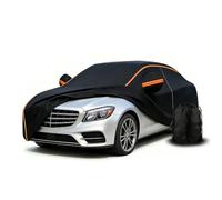 Full Car Covers Waterproof for Land Rover Discovery 2 1998-2004,Outdoor Car Cover,Windproof,Sunproof and Snowproof,All-Season Universal Fit,Side Zipper wDS700