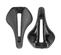 Full Carbon 120g 3D Printed Bicycle Saddle Wide 155/152mm 7 * 9 Bike Seating EVA Triathlon Road Cycling Seat(T55 3D Saddle)