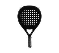 Full Carbon Fiber Beach Tennis Paddle, Beach Tennis Racket with EVA Foam Core, Bright Face Square Head Design with Wrist Strap for Enhanced Control and Power