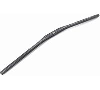 Full Carbon Fibre Mountain Bike Handlebar Upright Handlebar Calibre 31.8mm Extra Long Handlebar (Color : Schwarz, Size : 580mm)