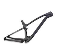 Full Carbon Trails Bicycle Frame Country Internal Cable Suspension(WHITE,21inch)