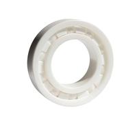 Full Ceramic Bearing, 1pcs 6301CE 12x37x12mm Zirconia Ceramic Construction, High Temperature Resistance,Corrosion Proof Ideal for Fishing, Industrial Electronic Equipment,Marine, Power and More.