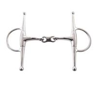 Full ch nd snaffle bits with French links for horses Weatherbeeta Korsteel