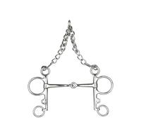 Full Cheek Snaffle Bits for Horses, Horse Bits Western, Horsefriendly, Filetes Para Caballos, Stainless Steel(silver)