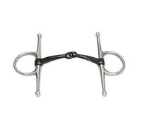 Shires Sweet Iron Full Cheek Snaffle - Black Sweet Iron - 5