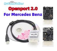 Full Chip Openport 2.0 ECU FLASH open port 2 0 Chip Tuning OBD2 Car Diagnostic Tool For Mercedes Benz J2534 ECU Code Scanner