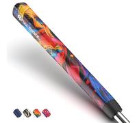 Full Choice Unique Graffiti Golf Putter Grip - Pistol Style, Non-Slip Texture Comfortable Feel, Midsize/Standard - Personalized Art Design Golf Grips for Men Women, Ideal Golf Gift