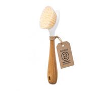 Full Circle Good Dish Brush White FC10108W, Bamboo, 6.5 x 4.8 x 23 cm