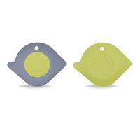 Full Circle Cast Iron Pot Cleaner, Silicone, Green, One Size