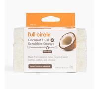 Full Circle Scrubber Sponges Cleana Colada – Heavy-Duty Coconut – 2 Packs