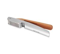 Full Circle Crushed It, Easy-Clean Stainless Steel Garlic Press: Effortless Crushing and Quick Clean-Up. Dishwasher Safe, Silver