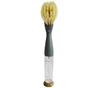 Full Circle Foam Soap Dispensing Dish Brush, Grey, 1 EA