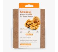 Full Circle In a Nutshell, Walnut Shell, White, Pack of 6