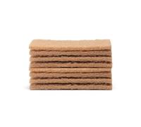 Full Circle Neat Nut Walnut Scour Pads, Shell, Brown, Pack of 8