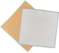 Full Circle Renew, Streak-Free Glass Cleaning Cloths, Recycled Microfiber, Perfect for Eyeglasses and Mirrors, Set of 2