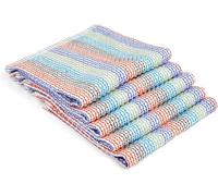 Full Circle Tidy 100% Organic Cotton Dish Cloths, Set of 5, Spring Green