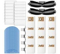 Full Cleaning Accessory Set for ECOVACS and For YEEDI Y1 Main Brush, Side Brushes, Filters and Mop Cloths