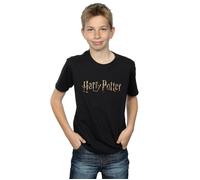 Full Colour Logo T-Shirt Harry Potter Black 12-13 Years