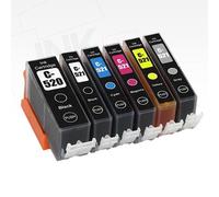 Full Colour Set WITH GREY of Non-OEM Compatible Ink for CANON PIXMA MP980 MP990