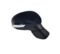 Full Complete Door Wing Mirror compatible with Fiat 500X 2016-2022 Car Electric Angle Adjust LED Turn Signal Lamp Glass Lens Cover Assy Auto Rearview Mirror(10 Wire Right J)(8 Wire Right F)