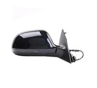 Full Complete Door Wing Mirror For A6L C6 2009-2012 Auto Electric Folding Heating Turn Signal Electric Adjustment Mirror Assy Car Rearview Mirror(7 Wire Right H)(9 Wire Right O)