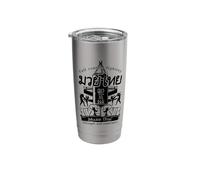 Full Contact Fighting Muay Thai Stainless Steel Insulated Tumbler
