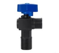 Full Copper Angle Valve High Flow for Toilet(blue1) | Pure copper body, high flow rate, toilet switch, heater control, long lasting reliability