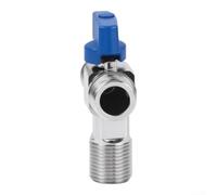 Full Copper Angle Valve High Flow for Toilet(blue2) | Pure copper body, high flow rate, toilet switch, heater control, long lasting reliability