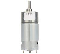 Full Copper Coil DC Gear Motor 6V, High Torque Speed Reduction Geared Motor, All - Metal Construction with Low Noise and High Efficiency for Robotics and DIY Projects (Reduction ratio 810, no-load