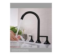 Full Copper ll-Out Kitchen Color Matching Kitchen Sink Hot Cold 360° Rotation Faucet for Home RV Hotel-Silver