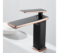 Full Copper White Black Basin Faucet hot and Cold Toilet Bathroom Household wash Basin washbasin Faucet Nordic with Black and Rose Gold