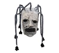 Full Corey Taylor Head Latex Mask Dreadlocks Slipknot Fancy Dress Halloween 2019