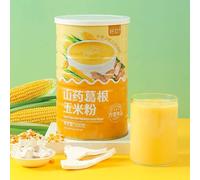 Full Corn Paste, Nutritious and Healthy Cereals Congee and Lotus Root Soup, Chinese Yam Corn Soup 500g, Nutritious Breakfast Powder, Instant Corn Soup (2can)