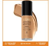 Full Coverage 2-in-1 Foundation + Concealer - Matte Finish Tan Shade