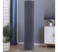 Full-Coverage AC Unit Cover 180x40 Waterproof Brown(Dark gray) | Sun reflection material, slows machine aging, vertical design, light gray, outdoor weather shield