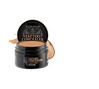 Full Coverage Body Scar Concealer, Body Makeup to Cover Skin, Waterproof High Coverage Foundation Cream, Long Lasting Sweat Resistant Mark Hider for Tattoo Scars Events, Trips, Shows, Daily