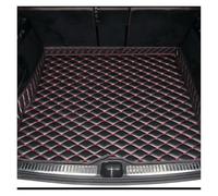 Full Coverage Boot Protector For Mercedes A Class W169 2004-2012 Anti Dirty Durable Leather Carpet Protective Pad Car Trunk Mats(Black and red)