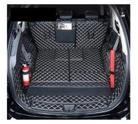 Full Coverage Boot Protector For Mitsubishi For Outlander 4WD 2WD 2013 2014 2015 2016 2017 2018 2019 2020 2021 Trunk Mat Mats Rug Carpet Leather(7 Seats Black B)