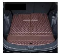 Full Coverage Boot Protector For Mitsubishi For Outlander 4WD 2WD 2013 2014 2015 2016 2017 2018 2019 2020 2021 Trunk Mat Mats Rug Carpet Leather(7 Seats Coffee A)