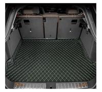 Full Coverage Boot Protector For VW For Touran L 5/6/7-seat Car Trunk Mat Anti-dirty Pad Protective Cargo Liner Auto Interior Accessories(Black-Green)
