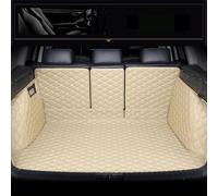 Full Coverage Car Boot Liner for BMW 7 Series 2005 2006 2007 2008, Anti Slip Waterproof Boot Mats Luggage Protector Pad Car Accessories,Beige