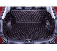 Full Coverage Car Boot Liner Mat for Ford Everest (7 seats) 2015 2016 2017 2018 2019 2020 2021 2022, Leather Rear Trunk Protector Mats Cargo Storage Interior Accessories