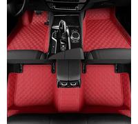 Full Coverage Car Floor Mats for Discovery Sport 2015-2020,All Weather Waterproof Nonslip Carpet Liners Auto Interior Protection Accessories,E-Red-single layer