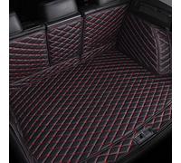 Full Coverage Car Trunk Mats For Vw For Polo For Golf For Passat Cc For Touran For Tiguan For Toureg For Touareg For Phaeton Trunk Floor Mat(Black Red 4pcs)