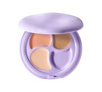 Full Coverage Concealer Palette, Tri-Color Concealer for Face, Color Correcting Cream Foundation for Under Eye Dark Circles, Acne Marks & Redness, Long-Lasting Waterproof Blendable Contour for Women