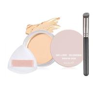 Full Coverage Concealer & Under Eye Brightener - Creamy Water-Resistant Formula For Dark Circles, High Natural Finish, Face & Bronzing Balm For Daily Wear