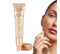 Full Coverage Foundation, Color Correcting Foundation, Beauty Balm Formula, Control Hydrating Oil, Nude, For Mature Skin, All Day Wear, Even Skin Tone